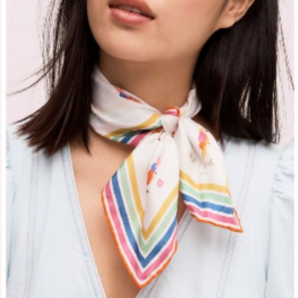 Kate Spade Flock Party Bandana - Picture 2 of 8